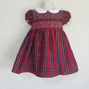 Starting Out Baby Girl's Holiday Vintage Dress Set